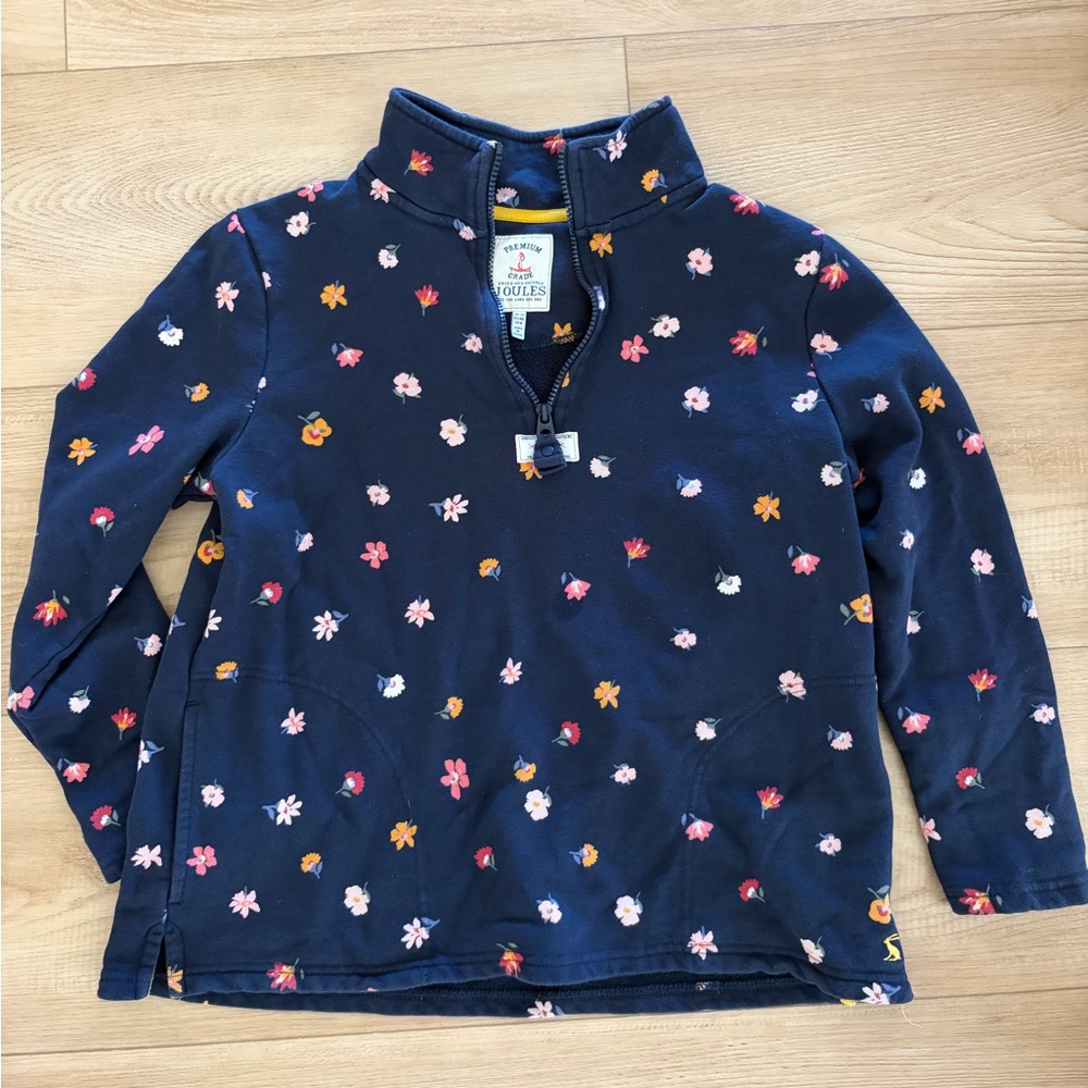 Joules zip up sweater